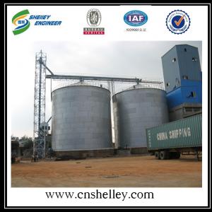 熱銷(xiāo)型3000噸裝配式熱鍍鋅小麥平底倉(cāng)